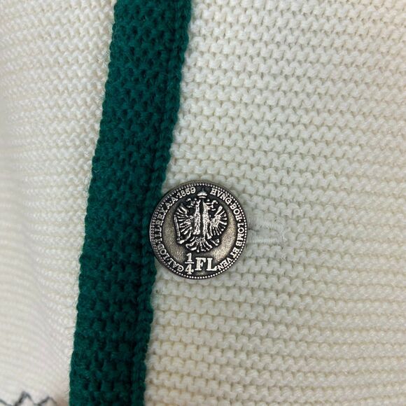 St. Peter Trachten Cardigan Sweater Sz 6 Vintage German Oktoberfest Austrian - Picture 4 of 16